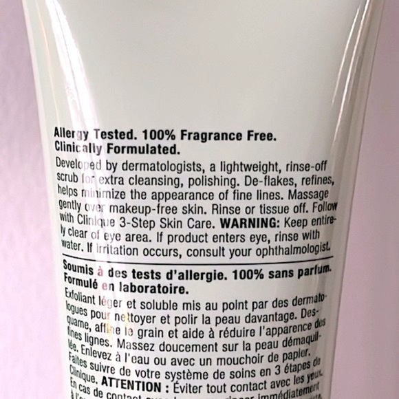 Brand New Set of 2 Clinique 7 Day Scrub Cream Rinse-Off Formula Exfoliant Polish - Picture 6 of 12